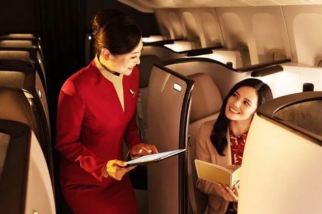 Cathay Pacific Business Class. Unübertroffen gut.